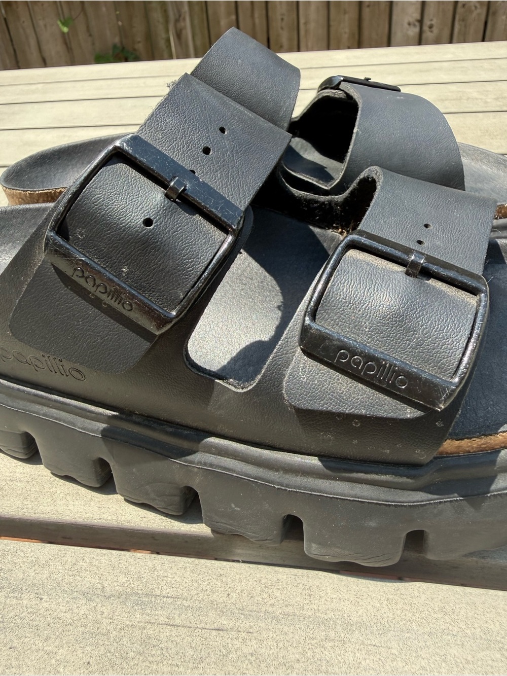 Papillio Arizona Chunky black\black Birko-Flor by Birkenstock - Picture 4 of 10